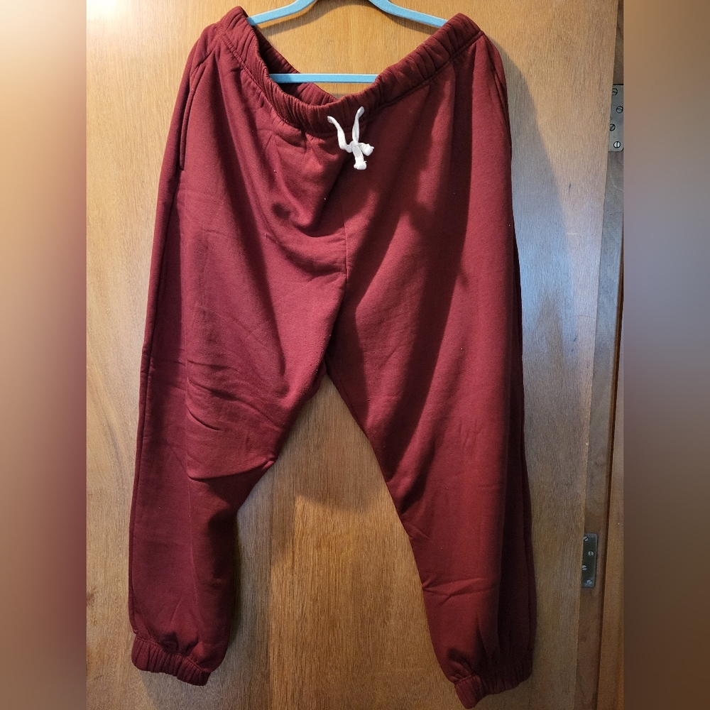 Jogging Pants rust color
